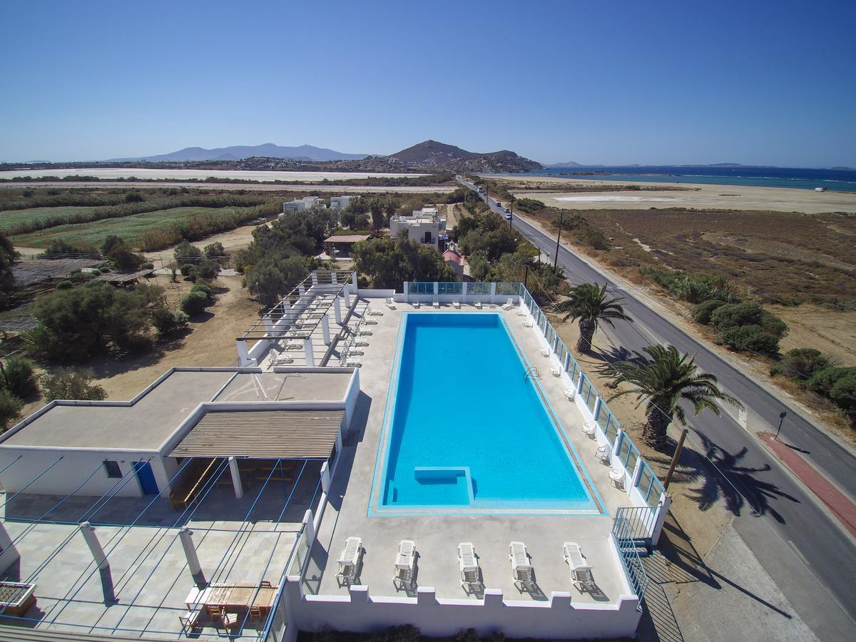 Hostel Naxos Camping Naxos City ภายนอก รูปภาพ