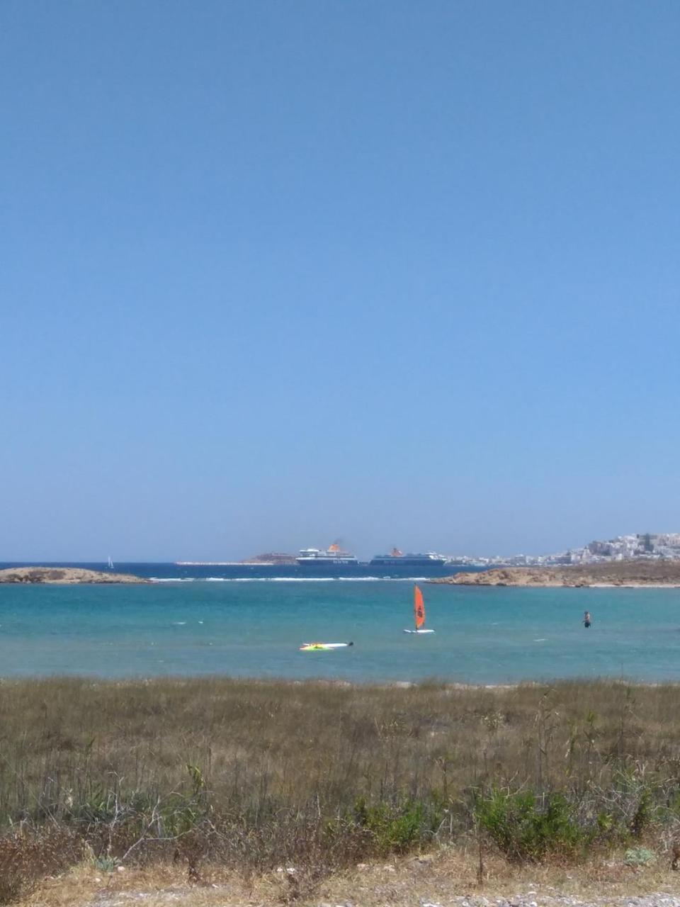 Hostel Naxos Camping Naxos City ภายนอก รูปภาพ